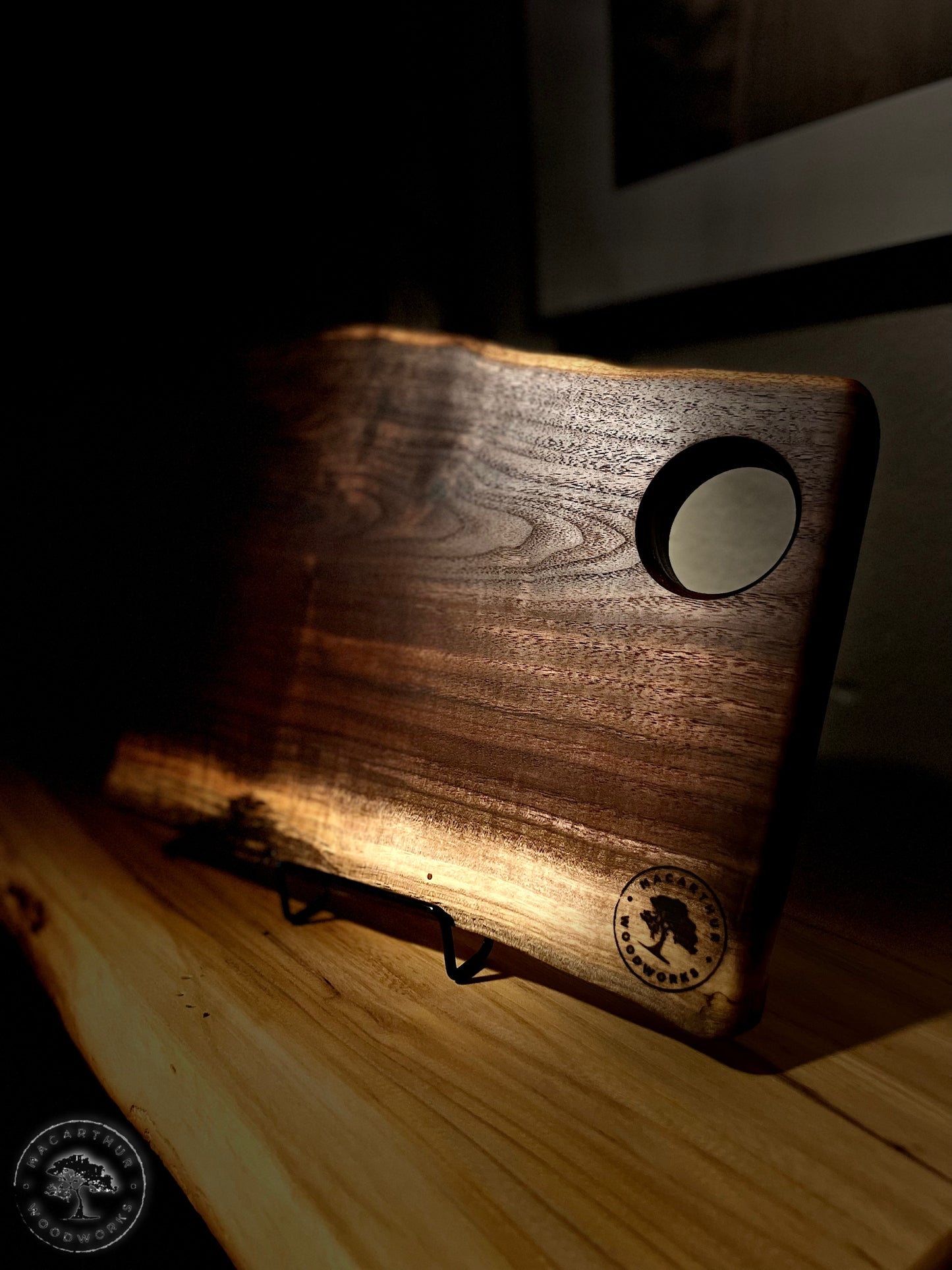 Black Walnut Live Edge Board