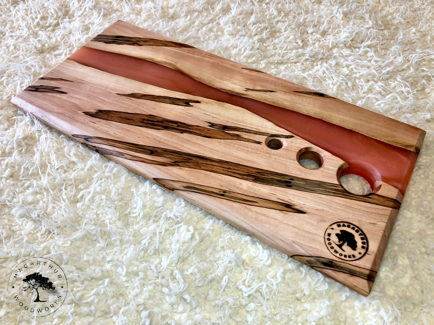 Ambrosia Maple Resin Charcuterie Board