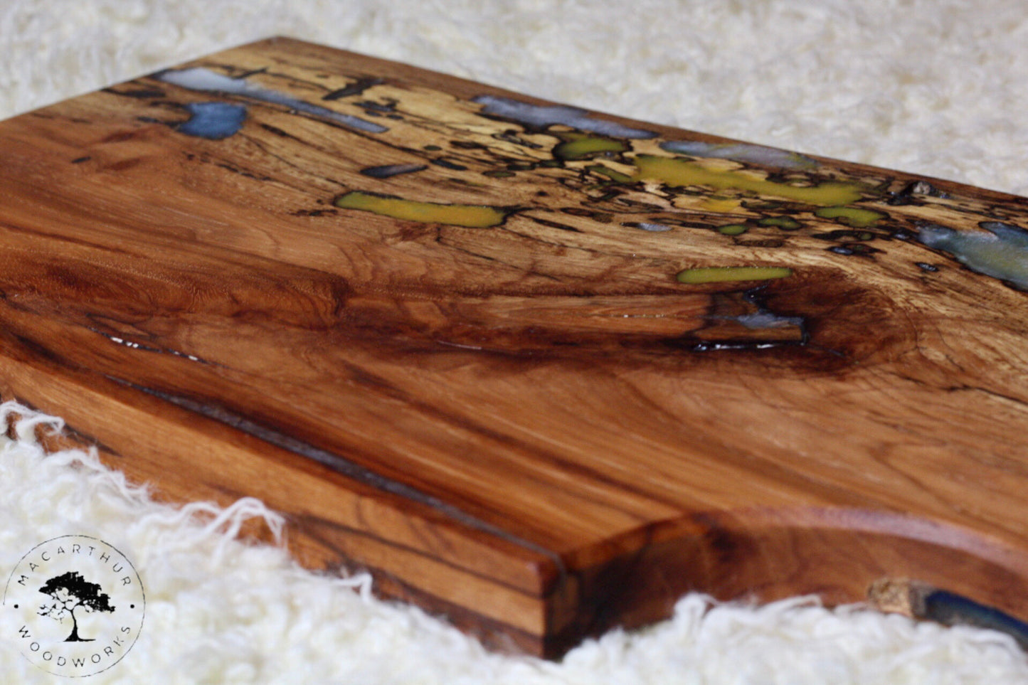 Pecan / Mixed Resin Charcuterie Board