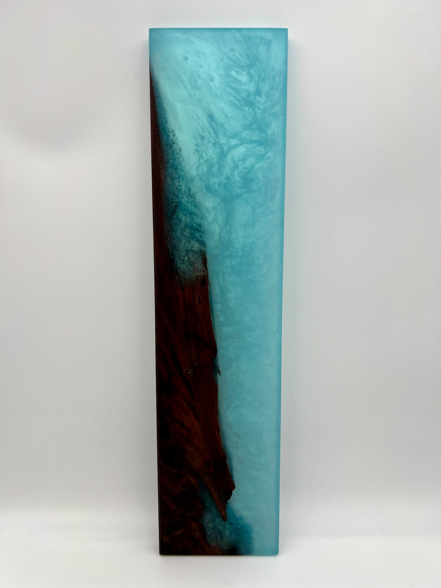 Black Walnut / Blue Resin Sushi/Serving Board