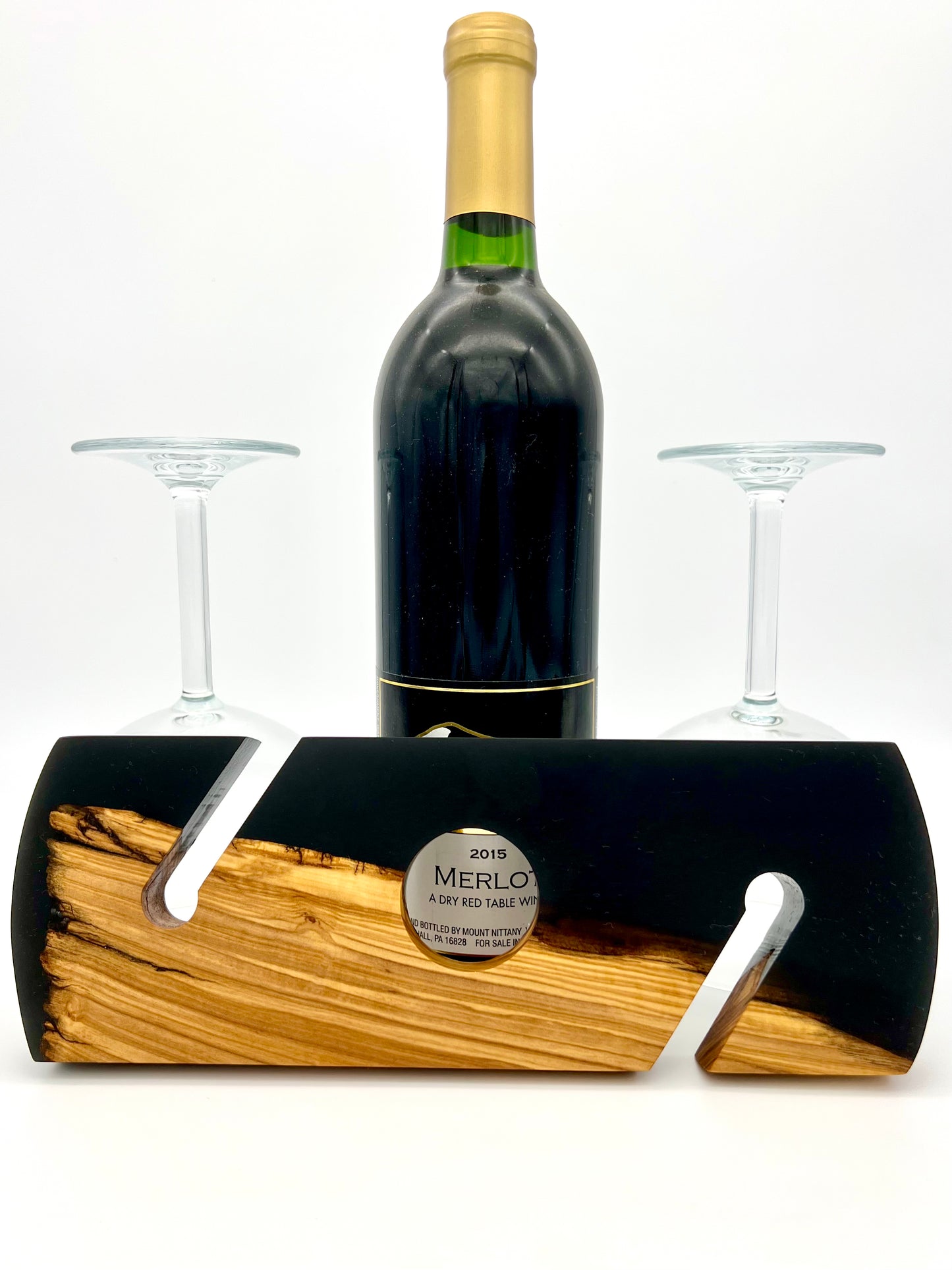 Custom Wine Caddy with Resin