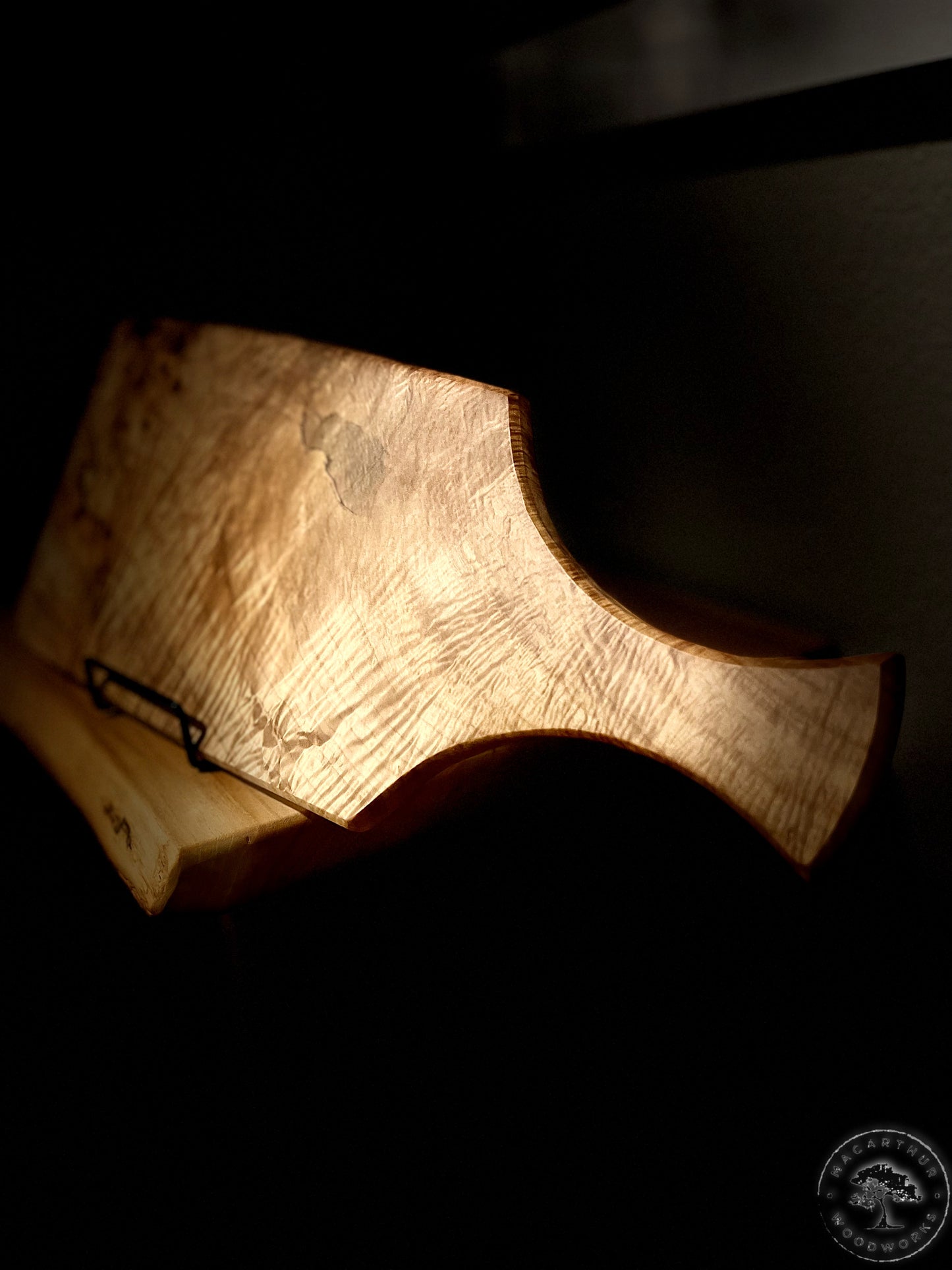 Maple Burl Charcuterie Board